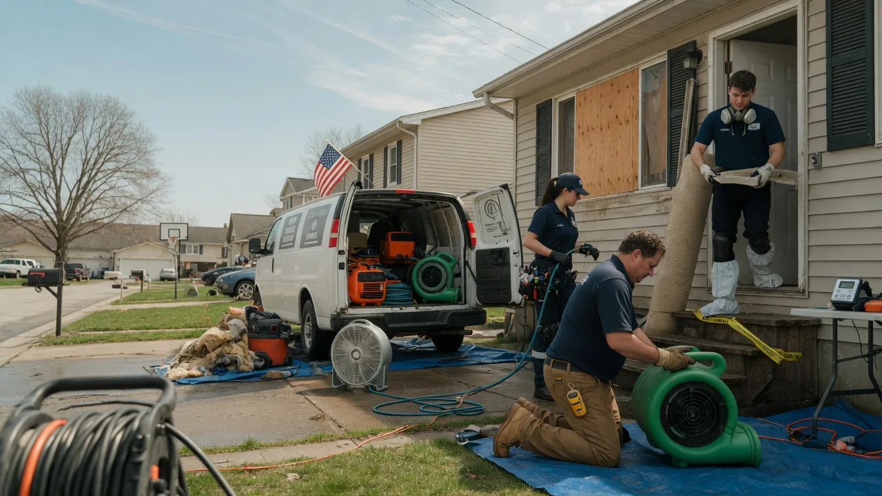 Water Damage Restoration in Lohn, TX near me